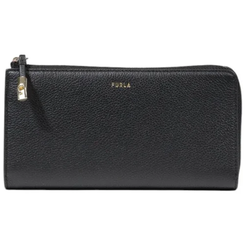 Furla GOCCIA L ZIP AROUND WP00471-BX3036 Crna