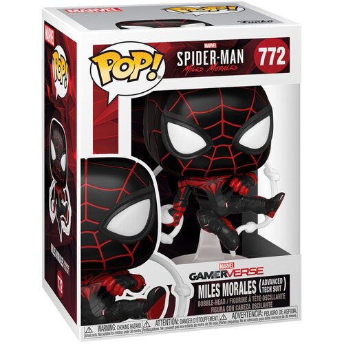 Funko POP figura Marvel Spiderman Miles Morales Advanced Tech Suit Slike