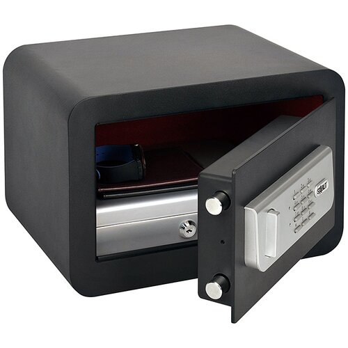STABILIT Sigurnosni sef Security-Box LED (D x Š x V: 35 x 25 x 23 cm, Elektronična brojčana brava, Crne boje) Cijene