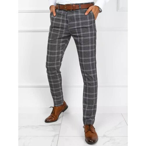 DStreet Dark gray men's trousers UX3767 Cene