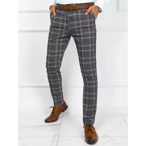 DStreet Dark gray men's trousers UX3767