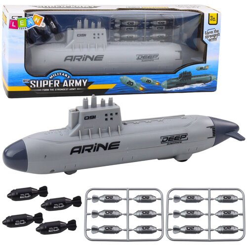  Podmornica za igro Torpedo 28cm - siva Cene