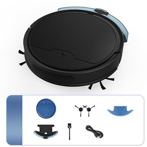 INF Smart Robot sesalnik z velikim rezervoarjem za vodo in upravljanjem APP Black, (5000286782) Cene