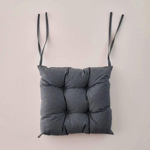 Wallity Chair Cushion - Anthracite Anthracite Chair Pad Cene