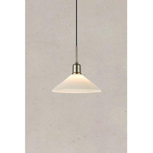 Marksl&amp;ouml;jd 108867 - Luster na sajli VELA 1xE27/40W/230V mesing/bela Slike