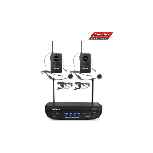  MIKROFON BEŽ. Vonyx WM82B 2xBub+2xPilot UHF 2-Ch 179.214 Cijene