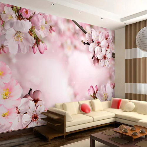  tapeta - Spring Cherry Blossom 100x70