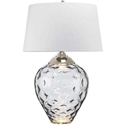 Quintiesse Samara Velika namizna svetilka iz dimljenega stekla, (22100321) Slike