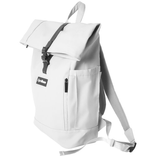 GymBeam rolltop backpack white Slike