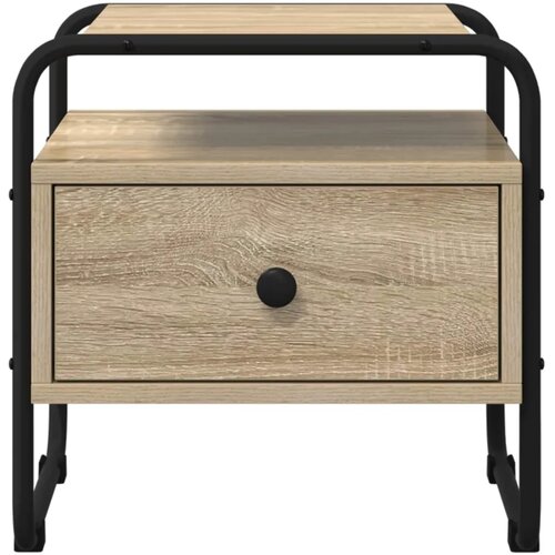 Noćni ormar Hrast sonoma 40 x 39 5 x 40 cm Konstruirano drvo - Hrast sonoma 1 Slike