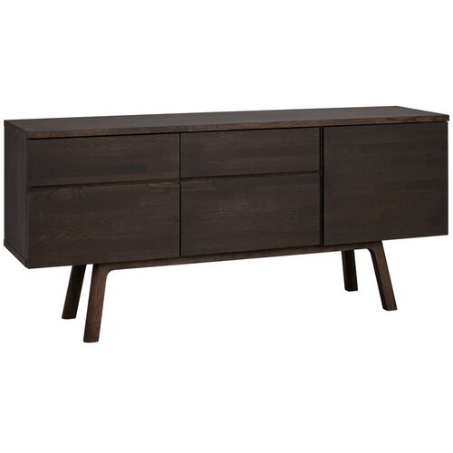 Rowico Komoda iz masivnega hrasta v temni naravni barvi 170x77x42 cm Cleardale &amp;ndash; Slike