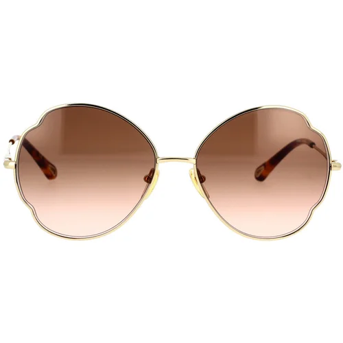 Chloe occhiali da sole Chloé CH0093S 001 gold