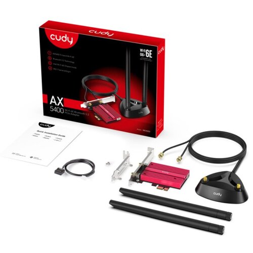 Cudy WE4000 AX3000 wi-fi 6 bluetooth 5.0 pcie adapter mrežna karta Cene