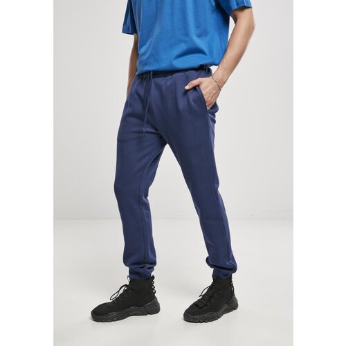 Urban Classics Organic Basic Sweatpants Darkblue Slike