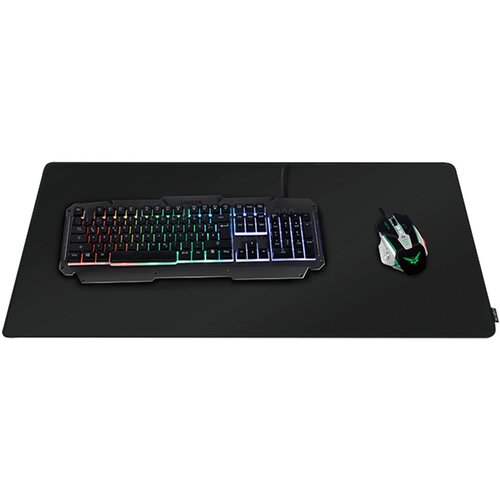 Logilink gaming mouse pad, stitched edges, 890 x 435 mm, black, ID0198 Slike