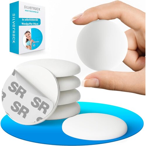 SILVERRACK 6x Samolepilni odbojniki za vrata Cene