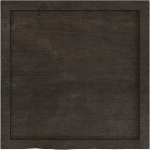  Kupaonska radna ploča tamnosmeđa 60x60x(2-6) cm masivno drvo Slike