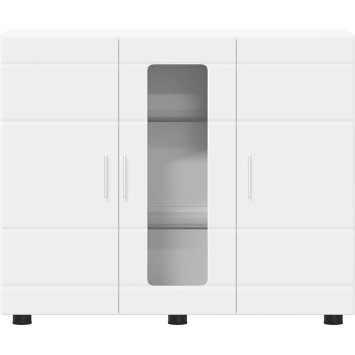  Drveni ormar Bijelo 88,5 x 30,5 x 73 cm Konstruirano drvo Slike