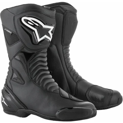 Alpinestars SMX S Waterproof Boots Black/Black 42 Motociklističke čizme