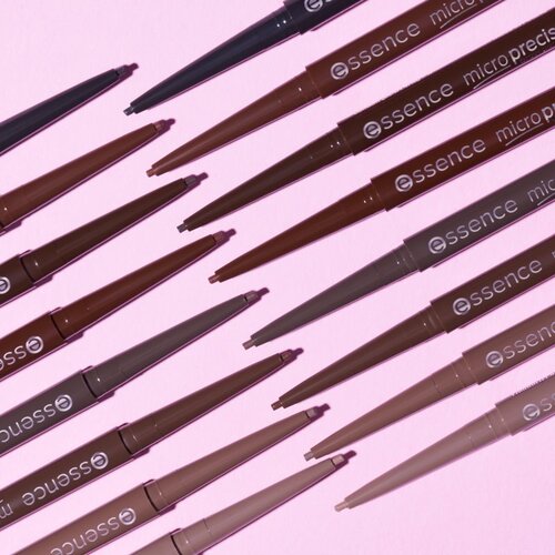 Essence Micro Precise vodootporna olovka za obrve sa četkicom nijansa 0.05 g Slike