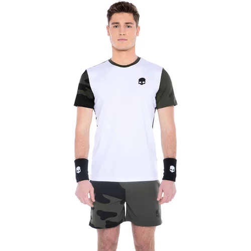 Hydrogen Men's T-shirt Tech Camo Tee White/Military Green XL