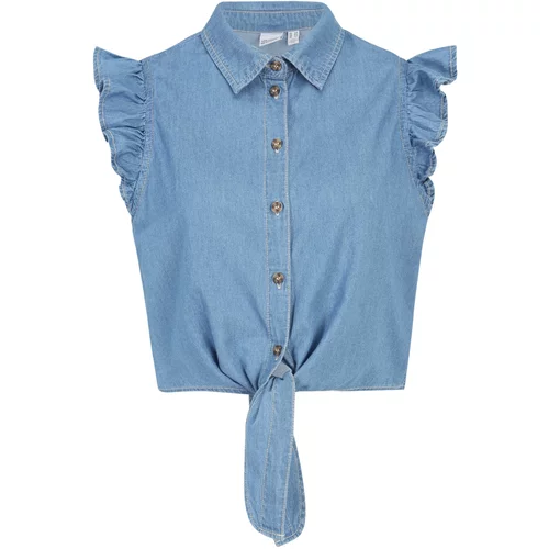 Vero Moda Petite Bluza 'NOE' plavi traper