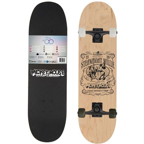  Dječji drveni skateboard Mickey Mouse Steamboat Willie Slike