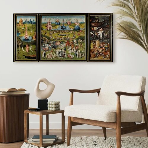 Slika - Hieronymus Bosch &amp;ndash; The Garden of Earthly Delights 60x30 Standard Slike