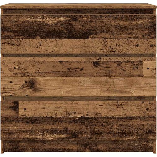  Komoda staro drvo 80x35x76 cm od konstruiranog drva Slike