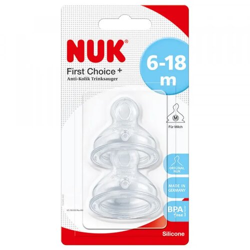 Nuk cucla FC+ za mleko vel m 6-18m 2kom Cene
