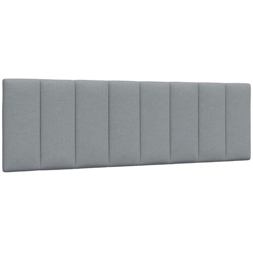  Okvir za krevet bez madraca Hanko svjetlosivi 160 x 200 cm od tkanine Slike
