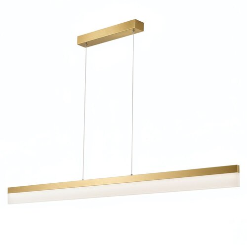 Toolight Viseća lampa LED APP1694-CP 120 cm Zlatna Bru&amp;scaron;ena Slike