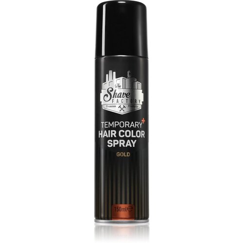 The Shave Factory Temporary Hair Color Spray pr&scaron;ilo za lase odtenek Gold 150 ml Cene