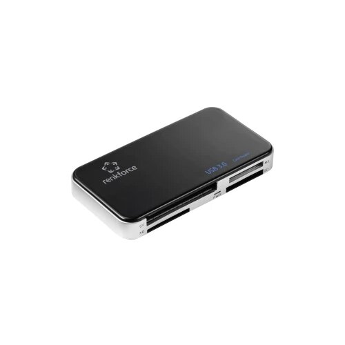 Renkforce RF-PCR-350 vanjski čitač memorijskih kartica USB 3.0 crna Slike
