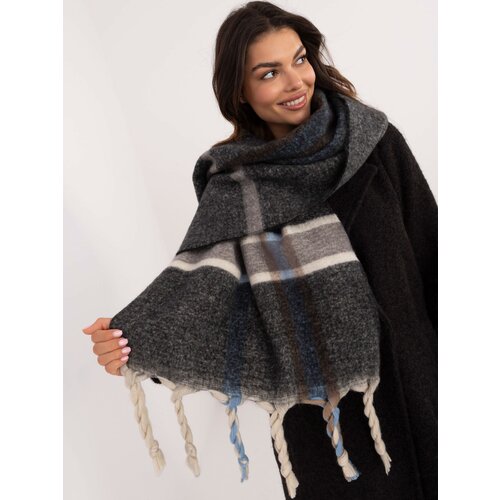 Wool Fashion Italia Scarf-AT-SZ-2315.33-black Cene