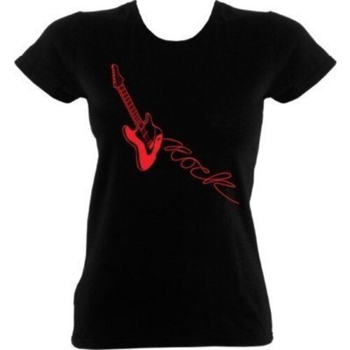 Pyramid International GrindStore Unisex Kit's Guitar Women's Majica črna, barvita, x-velika, (20850673) Cene
