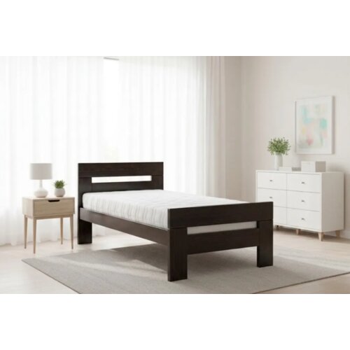 Mebela Krevet samac Lara, 90x190 cm, Venge Slike