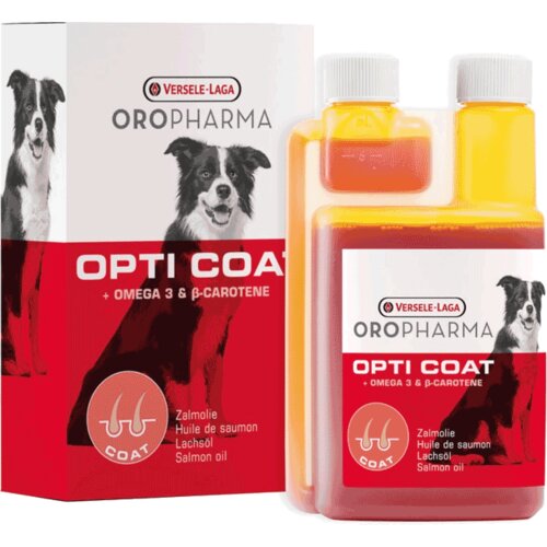 Oropharma Lososovo ulje Opti Coat, 250 ml Slike