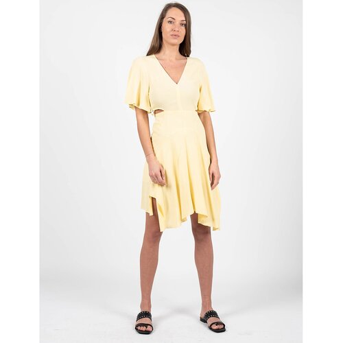 Patrizia Pepe Kratke obleke 2A2347 A8I1 Rumena Cene