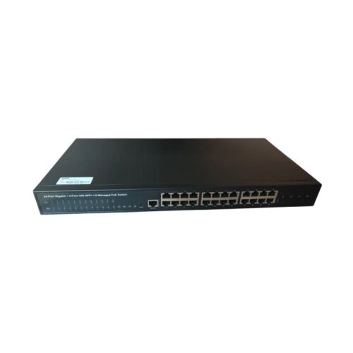 ExeLink SGX3728P-V2 upravljivi poe switch sa 24x10/100/1000 base-t(poe/poe+), 4x1G/10 ge base-x sfp+ porta Slike