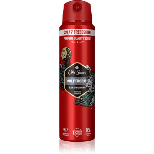 Old Spice Wolfthorn deodorant v pršilu za moške 200 ml