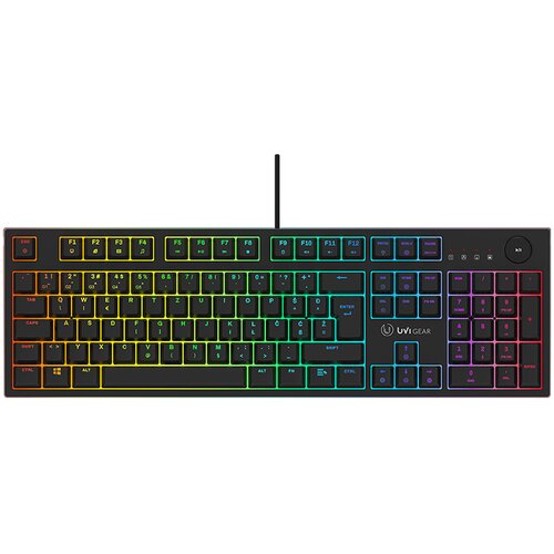 Uvi tipkovnica PRIDE V2, optična clicky stikala, RGB, USB, SLO Cene