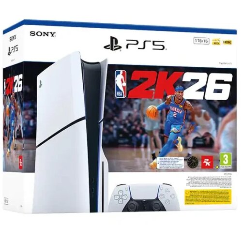 Sony konzola playstation 5 slim disc 1TB + nba 2K26 Cene