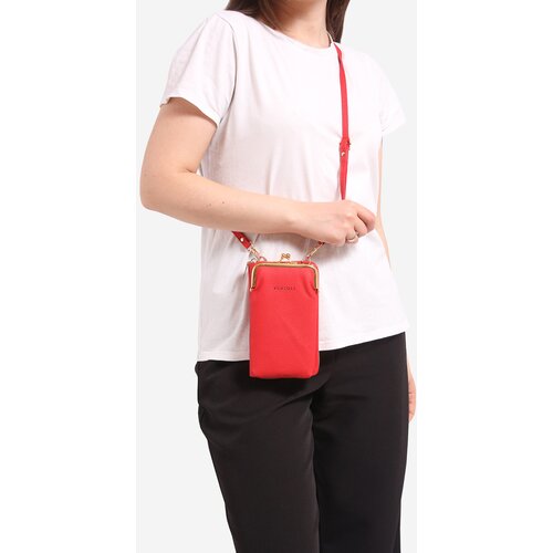 SHELOVET Wallet small handbag red Cene