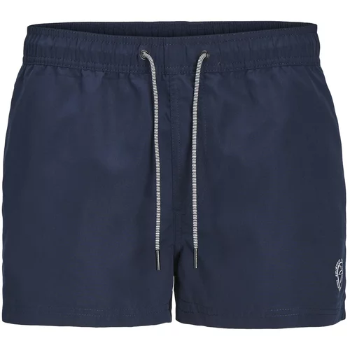 Jack & Jones Kupaće hlače 'BORA BORA' mornarsko plava / bijela