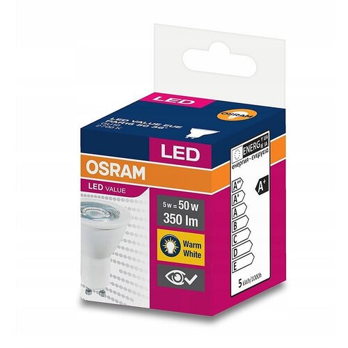 Osram SIJALICA LED GU10 36 5W WW 2700K TOPLO BELA Slike