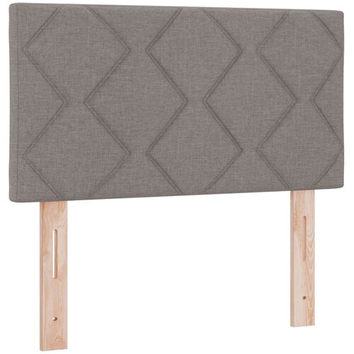  Boxspring krevet s madracem Sivosmeđa 80 x 200 cm Tkanina Slike