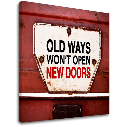  Motivacijska slika na platnu Old ways_002 (moderne slike z) Slike