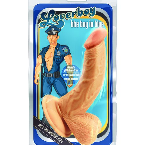Blush Loverboy The boy in blue silikonski dildo sa vakumom 330245 Slike