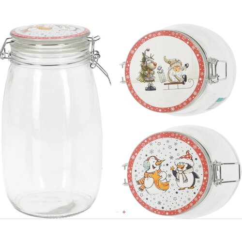  Novogodišnja tegla 12x22cm Cene